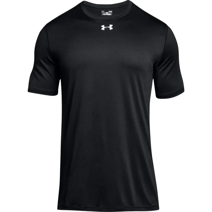 UNDER ARMOUR -BLACK ATHLETIC SHORT SLEEVE TSHIRT *