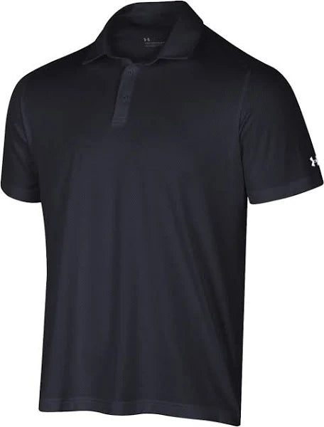 UNDER ARMOUR BLACK POLO  *