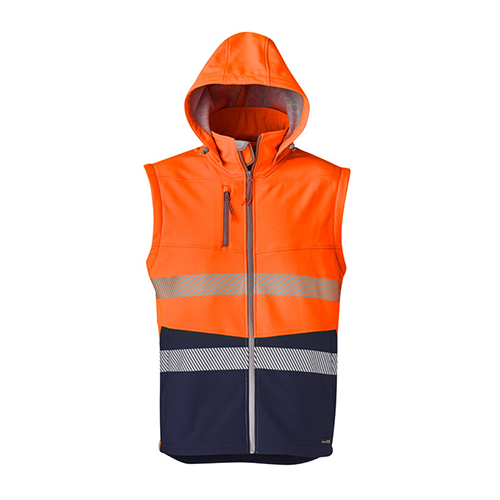 Unisex 2 in 1 Stretch Softshell Taped Jacket | ZJ453