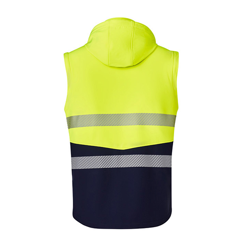 Unisex 2 in 1 Stretch Softshell Taped Jacket | ZJ453
