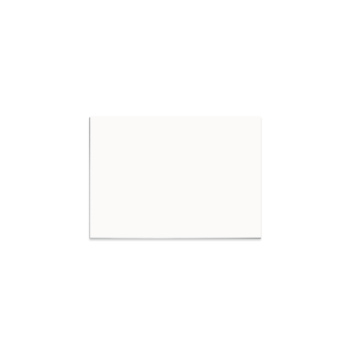Unisub 3.5" x 2.5" Sublimation Aluminium Name Badge - Gloss White - HeatPressNation