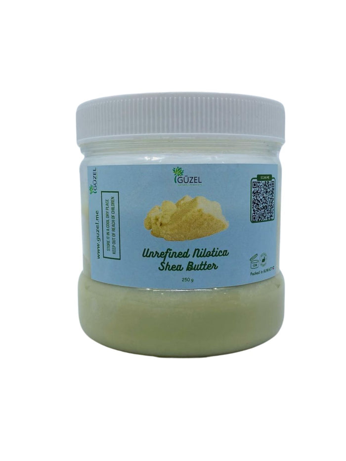 Unrefined Nilotica Shea Butter (plastic containers ) - زبدة الشيا النيلوتيكا غير المكررة