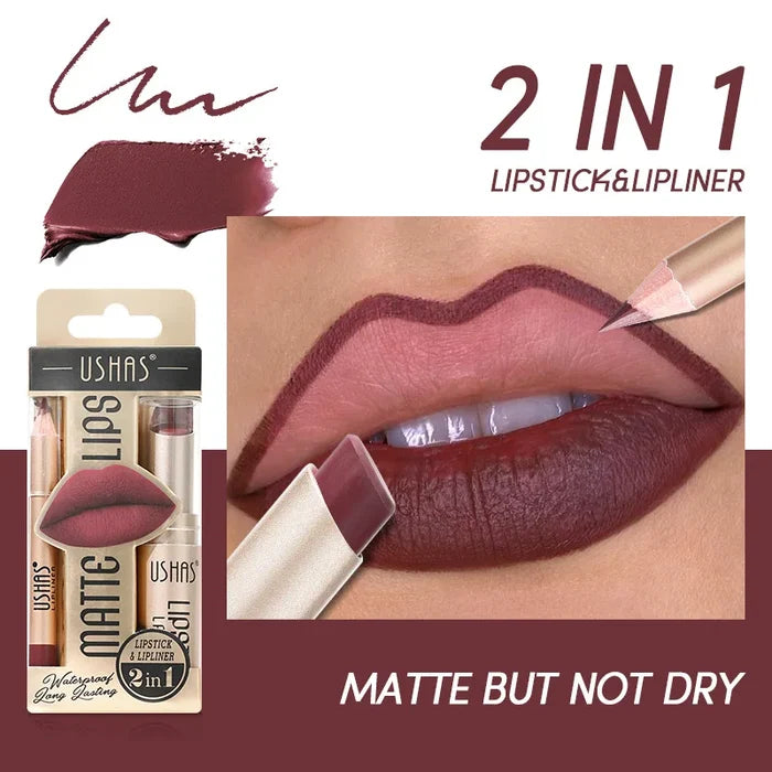 USHAS Professional Lipliner & Lipstick Collection