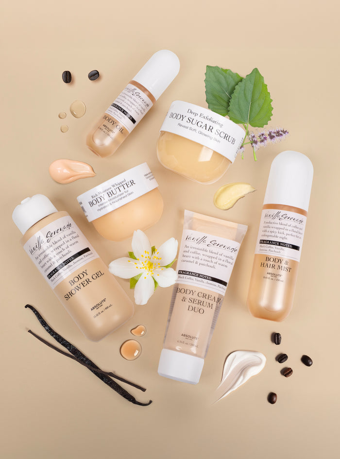 Vanilla Serenade body care lifestyle image