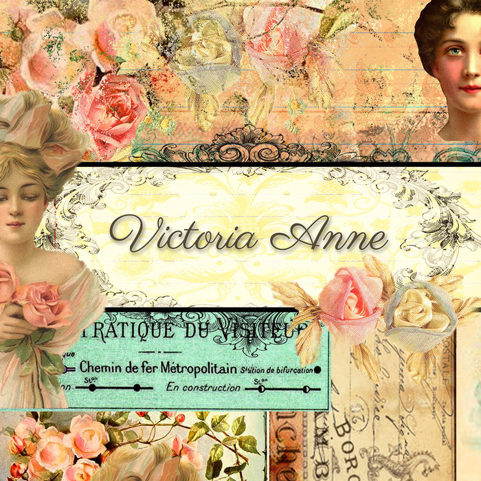 Victoria Anne Digital Collection - Paper Pack 1