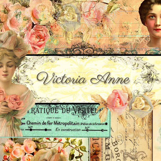 Victoria Anne Digital Collection - Paper Pack 1