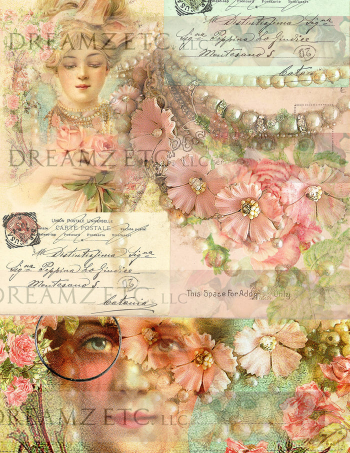 Victoria Anne Digital Collection - Paper Pack 1