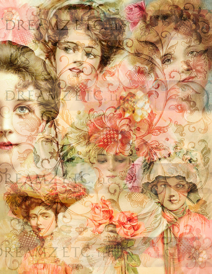 Victoria Anne Digital Collection - Paper Pack 1