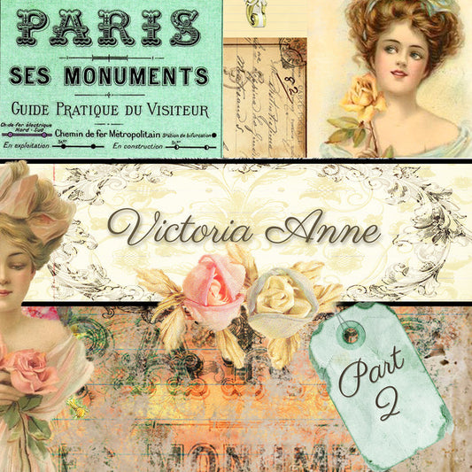 Victoria Anne Digital Collection - Paper Pack 2