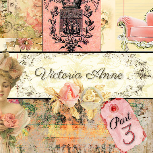 Victoria Anne Digital Collection - Paper Pack 3
