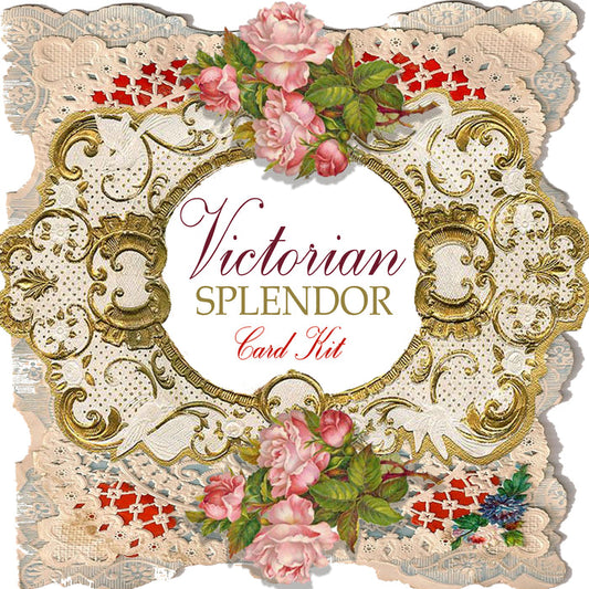 Victorian Splendor Card Kit - Digital Kit