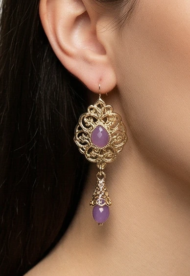 Violet Nabi Earrings