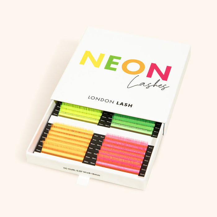 Volume Faux Mink Neon Lashes 0.07 from London Lash