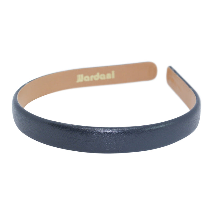 Wardani Italian Leather Headband (Classic Collection) 5/8" Wide