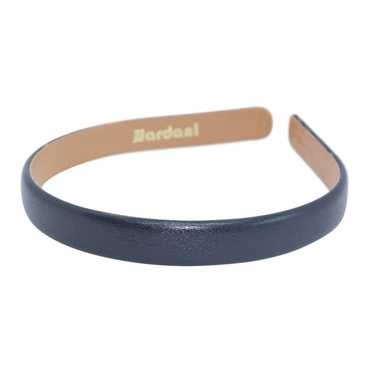 Wardani Italian Leather Headband (Classic Collection) 5/8" Wide
