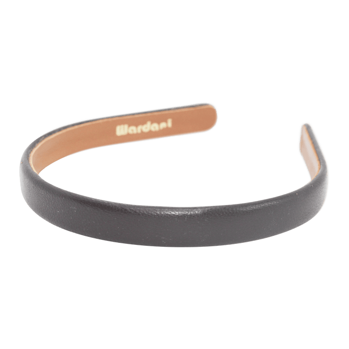 Wardani Italian Leather Headband (Classic Collection) 5/8" Wide