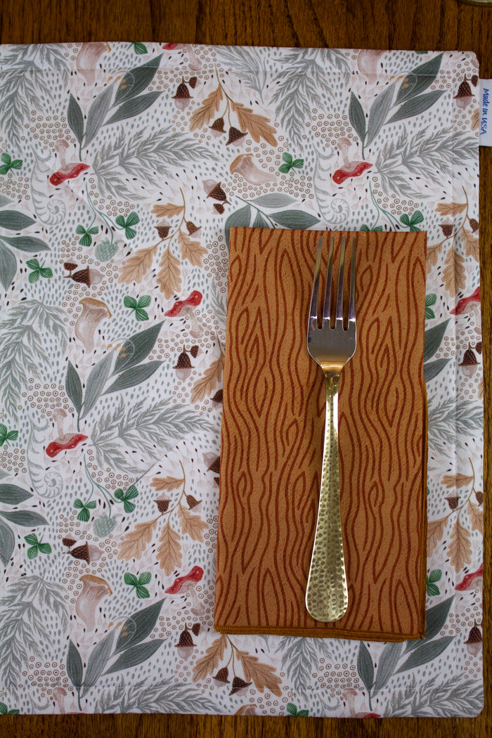 Wood Grain Napkins