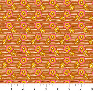 Woodcarving in Caramel by Anna Maria Textiles