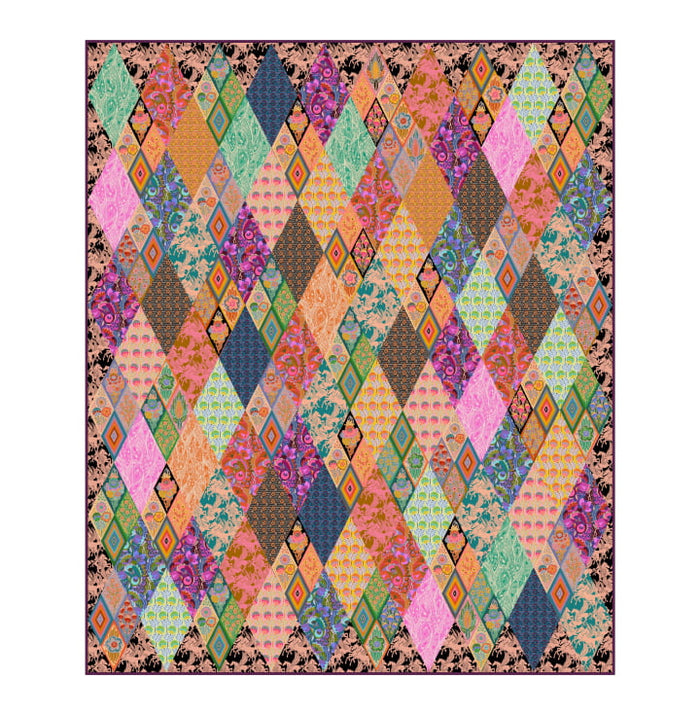 Woodcarving in Caramel by Anna Maria Textiles