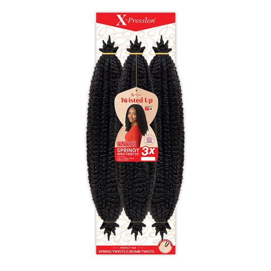 Xpression Twisted Up 3x Springy Afro Twist 24in