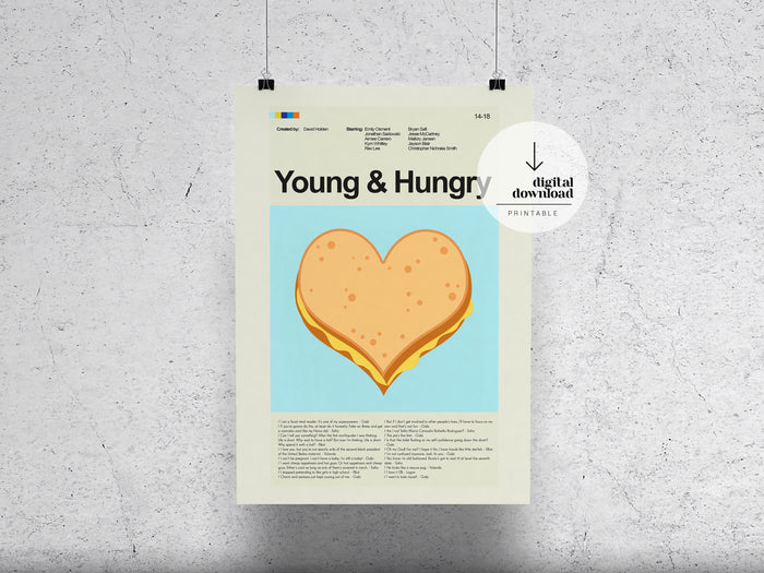 Young & Hungry | DIGITAL ARTWORK DOWNLOAD