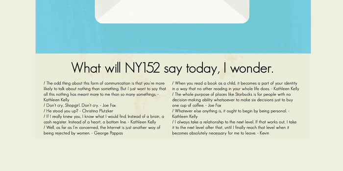 You've Got Mail Inspired Mid-Century Modern Print | 12"x18" or 18"x24" Print only